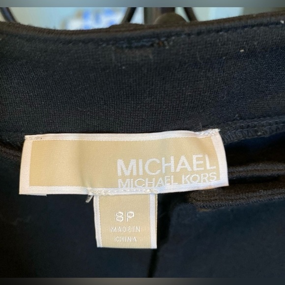 Michael Kors Womens Black Pants 8P - Picture 3 of 4